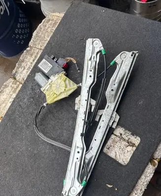 Citroen C5 Front door window regulator with motor 101387101 7746002114 17032611