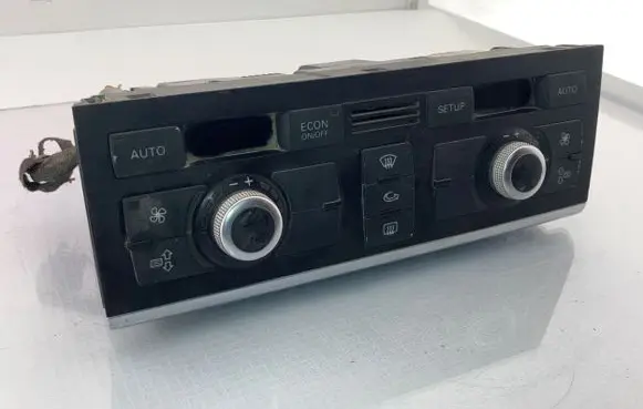 Audi A6 S6 C6 4F Climate control unit 4F2820043P 4F0910043A 5HB00883360