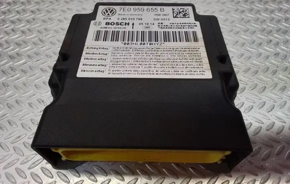 Volkswagen Caddy Airbag control unit/module 7E0959655B
