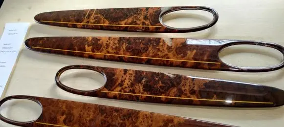 Jaguar XJ X308 Door card panel trim set GND3121BCLH GND3121AELH GND3120BCRH
