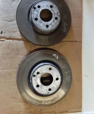 Front brake disc
