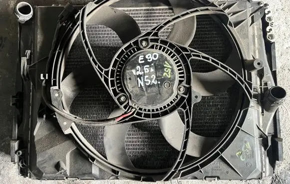 BMW X1 E84 Electric radiator cooling fan braknumeruczci