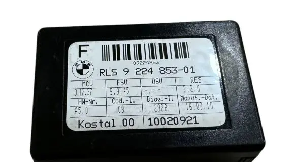 BMW X1 E84 Rain sensor 922485301 10020921