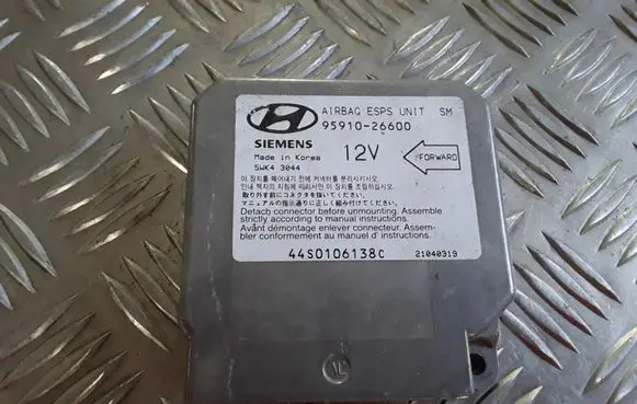 Hyundai Santa Fe Airbag control unit/module 9591026600 5WK43044