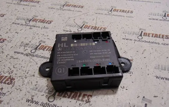 Mercedes-Benz C W204 Door control unit/module A2048701126