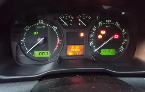 Skoda Octavia Mk1 (1U) Speedometer (instrument cluster) 1U0920820F