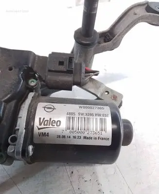 Opel Zafira C Wiper motor W000027199 W000027365