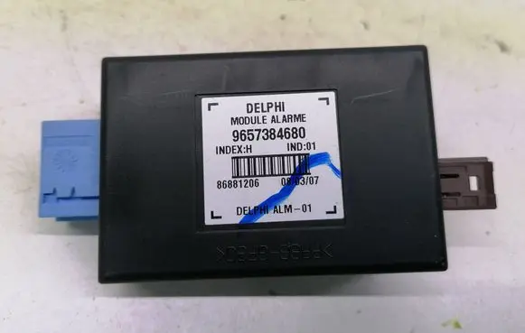 Citroen C5 Alarm control unit/module 9657384680