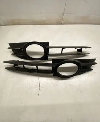 Audi A6 S6 C6 4F Front fog light trim/grill 4F0807682 4d0807681