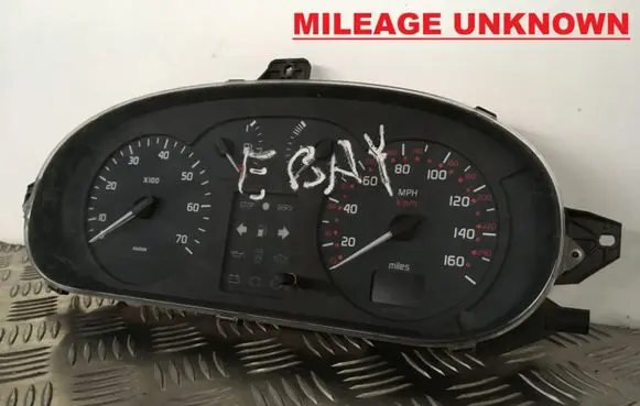 Renault Scenic I Speedometer (instrument cluster) P8200038771 X64ADACGB 216585910