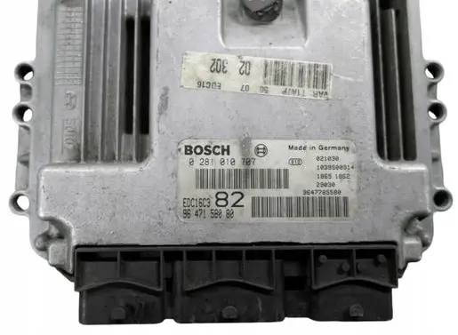 Citroen C3 Engine control unit/module 0281010707 EDC16C382