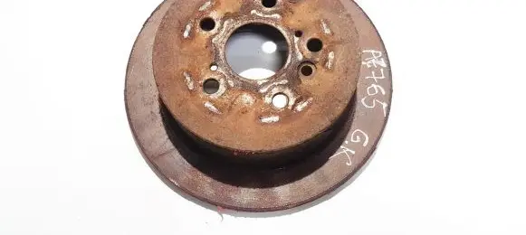 Toyota Avensis Verso Rear brake disc neventiliuojamas