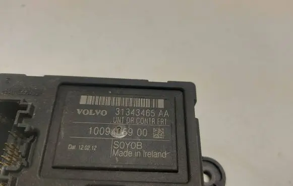 Volvo XC60 Door control unit/module 31343465aa 1009436900