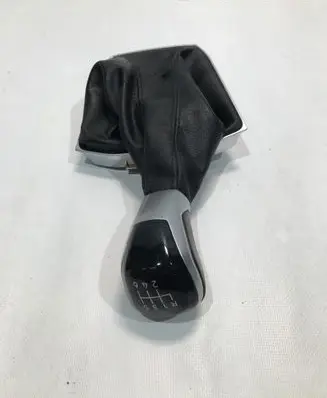 Volkswagen T-Cross Gear lever shifter trim leather/knob 