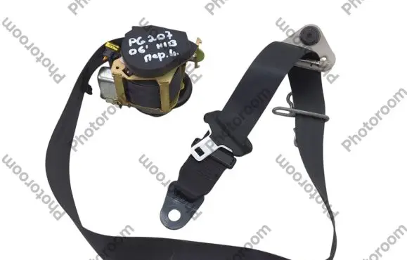 Peugeot 207 Front seatbelt 96498059XX 8975CE