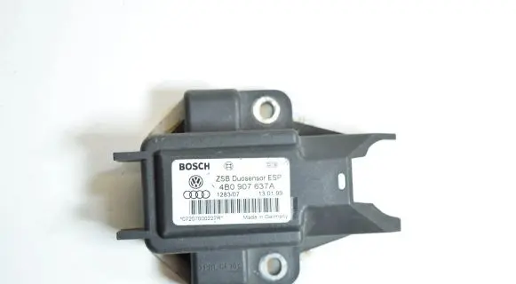 Audi A6 S6 C5 4B ESP acceleration yaw rate sensor 4B0907637A