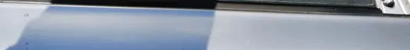 Toyota Avensis Verso Front door glass trim molding 