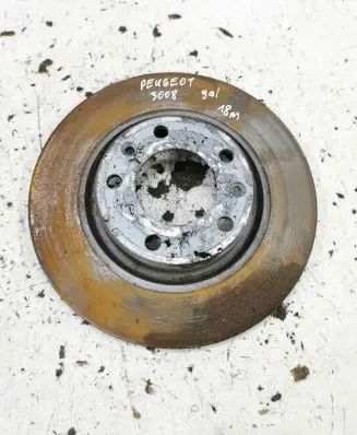 Peugeot 3008 II Rear brake disc