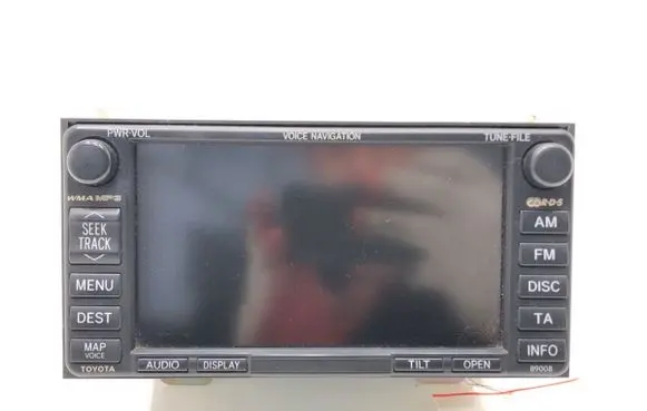 Radio/CD/DVD/GPS head unit