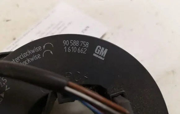 Opel Zafira A Airbag slip ring squib (SRS ring) 90588758 1610662