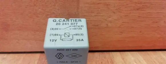 Renault Scenic III - Grand scenic III Other relay 8200351489
