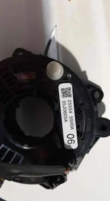 Nissan Leaf II (ZE1) Airbag slip ring squib (SRS ring) 255545SH0A NRG0051A
