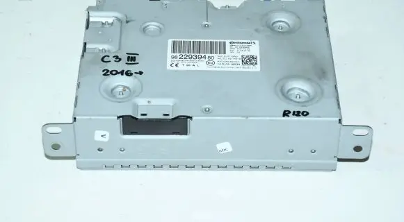 Citroen C3 Radio/GPS head unit trim 9822939480