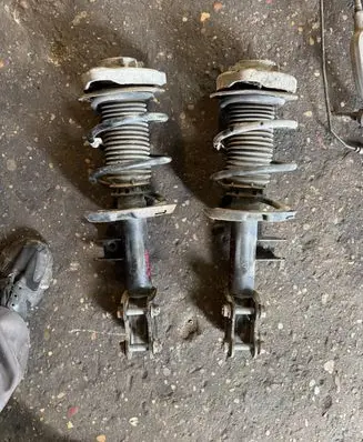 Mercedes-Benz B W246 W242 Front shock absorber with coil spring 486858944
