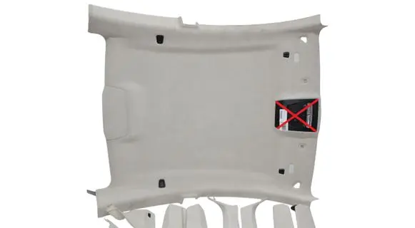 BMW 6 F12 F13 Headlining 51448032735 8032735