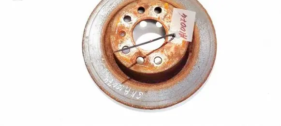 Opel Vectra C Rear brake disc neventiliuojamas