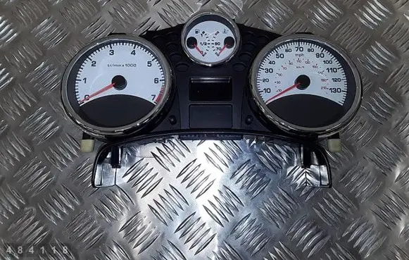 Peugeot 207 CC Speedometer (instrument cluster) 9666748980