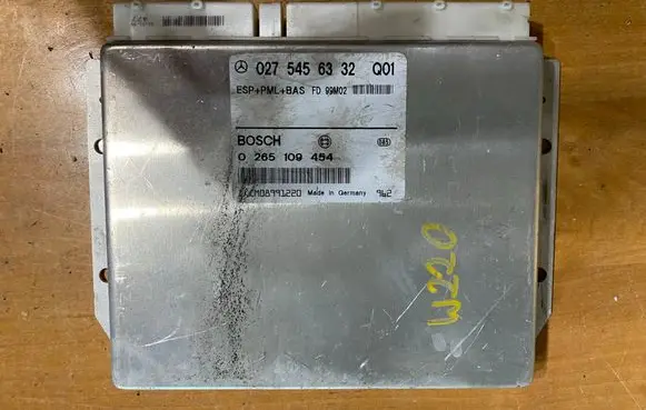 Mercedes-Benz S W220 ESP (stability system) control unit 0275456332 0265109454