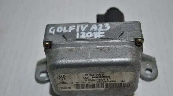 Volkswagen Golf IV ESP acceleration yaw rate sensor 1J0907655A
