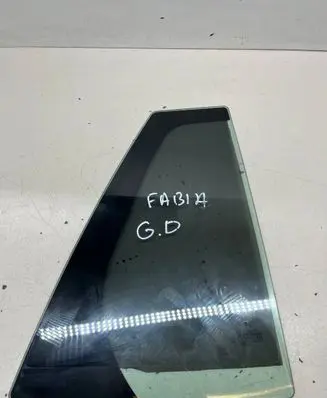 Skoda Fabia Mk2 (5J) Rear side window DOT682M3232AS2 E000199 43R001583