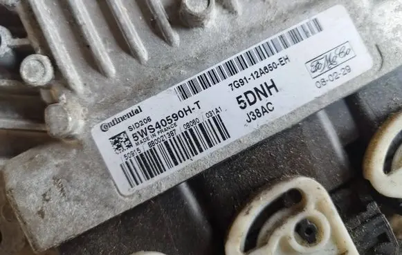 Ford Mondeo MK IV Engine control unit/module 7G9112A650EH 5WS40590HT