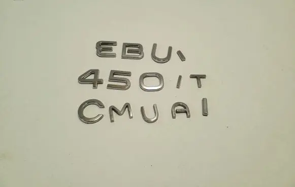 Mercedes-Benz EQB Manufacturers badge/model letters 