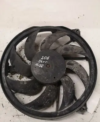 Peugeot 206 Electric radiator cooling fan 9643386780