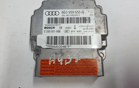Audi A4 S4 B7 8E 8H Airbag control unit/module 8E0959655G 0285001668
