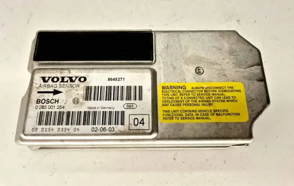 Volvo XC70 Airbag control unit/module 0285001254 8645271