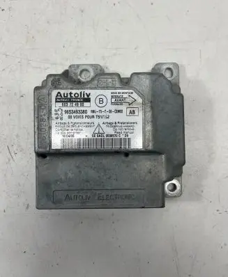 Peugeot 307 Airbag control unit/module 9653493380 603724900 AGDL003857