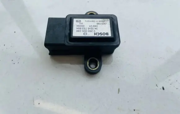 BMW X5 E53 ESP acceleration yaw rate sensor 0265005248 34526753694