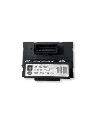 Opel Zafira B Tow bar trailer control unit/module 24453850 5DS00879800
