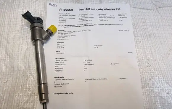 Opel Corsa F Fuel injector 9828959880