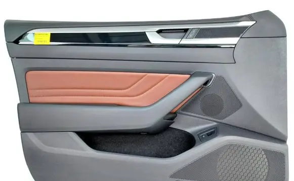 Front door card panel trim