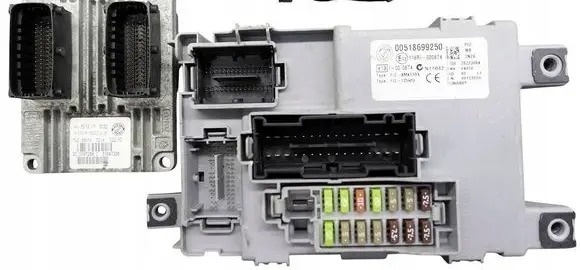 Engine ECU kit and lock set