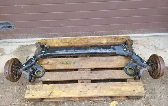 Rear axle beam