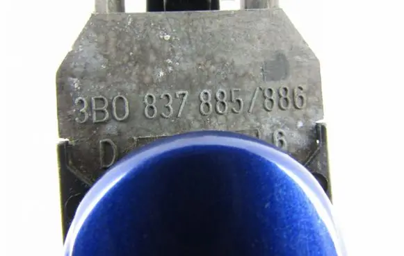 Seat Toledo II (1M) Front door exterior handle 3B0837885/886
