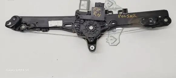 Nissan Pulsar Front door window regulator with motor 807003zl0a
