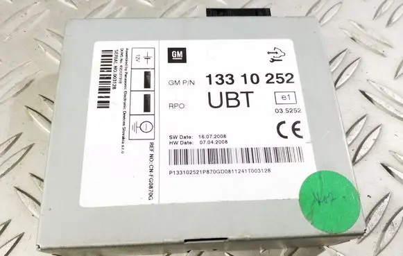 Opel Insignia A Other control units/modules 13310252 495121918