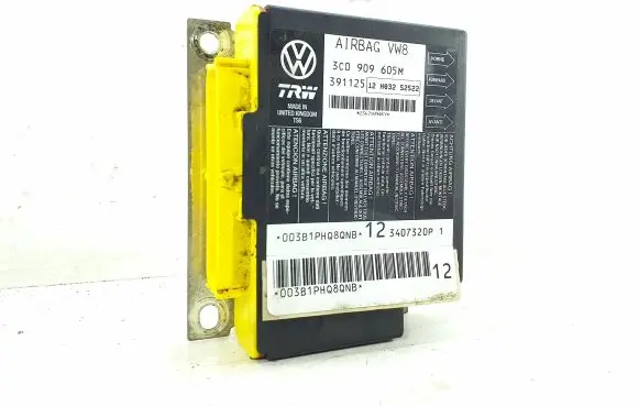 Volkswagen PASSAT B6 Airbag control unit/module 3C0909605M 391125 12H032S2522